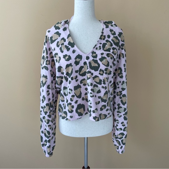 🔻LAST CHANCE🔻 SHOW ME YOUR MUMU Kit Hoodie in Cheetah Sista MMO-4219 CS36 - Picture 7 of 9